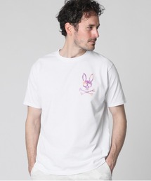 Psycho Bunny（サイコバニー）の「マーブルバニー シルケットスムース Tシャツ（Tシャツ/カットソー・メンズ）」