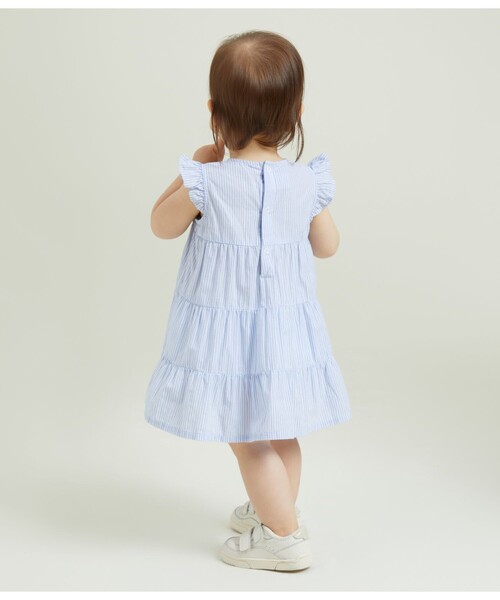 プチバトー Petit Bateau ワンピース　12ans 152cm プチバトー PETIT BATEAU ニットワンピース （ダークネイビー