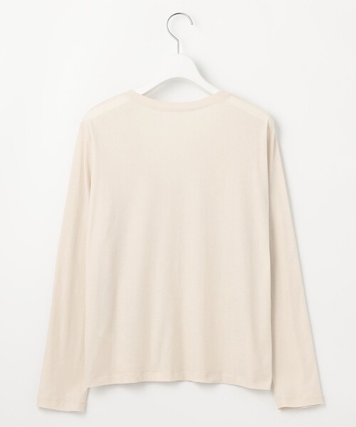 【セール】【SLOW/一部店舗限定】シアーツイストシングルジャージー カーディガン（Tシャツ/カットソー）｜23区（ニジュウサンク）