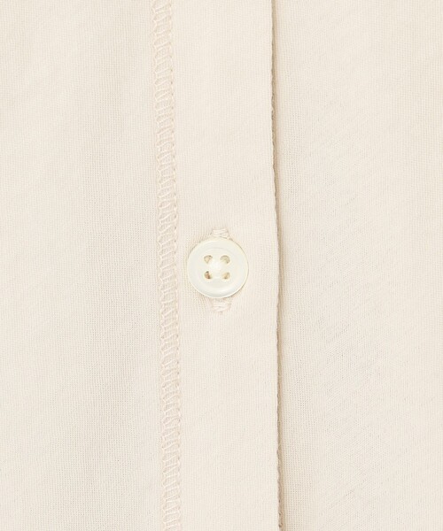 【セール】【SLOW/一部店舗限定】シアーツイストシングルジャージー カーディガン（Tシャツ/カットソー）｜23区（ニジュウサンク）