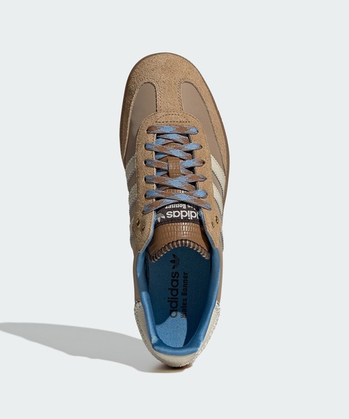 adidas Originals（アディダスオリジナルス）の「ウェールズ・ボナー サンバ / Wales Bonner Samba / アディダスオリジナルス adidas Originals（スニーカー・メンズ・ホワイト/ベージュ・27.5cm/26.5cm/25.5cm/24.5cm/22.5cm/27.0cm/26.0cm/25.0cm/24.0cm/22.0cm/23.5cm/29.0cm/28.0cm/23.0cm/28.5cm）」の9枚目の写真