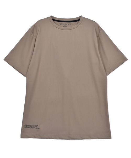 【セール】【Custom Culture】DOUBLEジャージクルーネックTシャツ（Tシャツ/カットソー）｜CUSTOM CULTURE（カスタムカルチャー） 6,160円