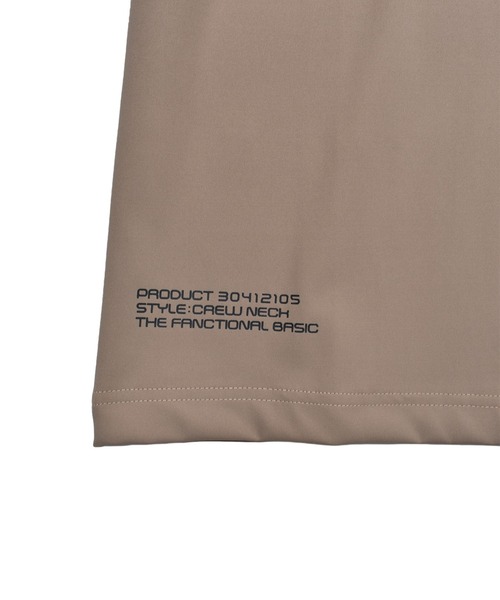 CUSTOM CULTURE（カスタムカルチャー）の「【Custom Culture】DOUBLEジャージクルーネックTシャツ（Tシャツ/カットソー・メンズ・ホワイト/ブラック/ベージュ/ブルー系その他・3/2/4）」の7枚目の写真