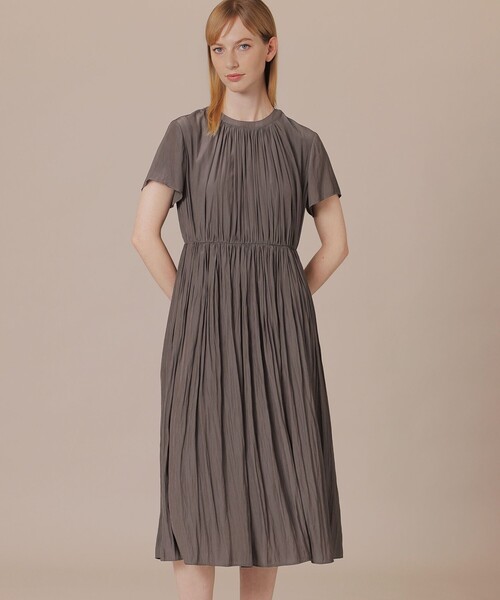 MACKINTOSH LONDON（マッキントッシュ ロンドン）の「メモリータンブラーワンピース（ワンピース・レディース・グレー系その他2/ライトブルー・40/38）」の2枚目の写真