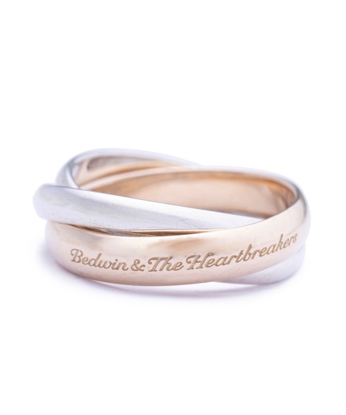 BEDWIN & THE HEARTBREAKERS(ベドウィン アンド ザ ハートブレイカーズ)の「MIX TRIPLE RING "ROSARIO"(リング・メンズ・マルチ・SMALL/MEDIUM)」の2枚目の写真