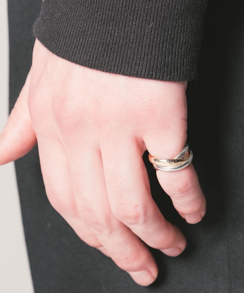 BEDWIN & THE HEARTBREAKERS(ベドウィン アンド ザ ハートブレイカーズ)の「MIX TRIPLE RING "ROSARIO"(リング・メンズ・マルチ・SMALL/MEDIUM)」の5枚目の写真