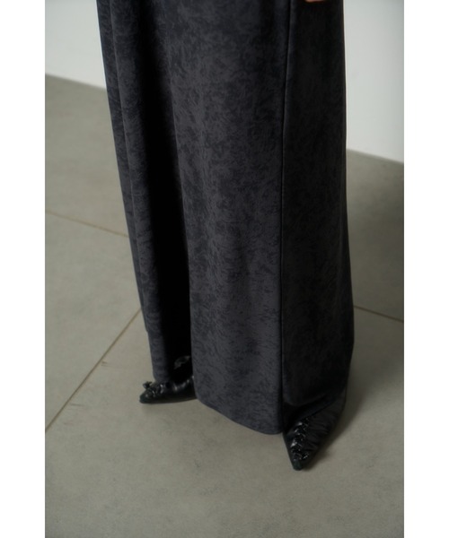 MIESROHE(ミースロエ)の「フィブリルカットスカート(スカート・レディース・グレー/チャコールグレー/アイボリー・0/1)」の6枚目の写真