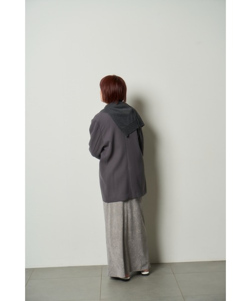 MIESROHE(ミースロエ)の「フィブリルカットスカート(スカート・レディース・グレー/チャコールグレー/アイボリー・0/1)」の14枚目の写真