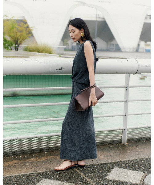 MIESROHE(ミースロエ)の「フィブリルカットスカート(スカート・レディース・グレー/チャコールグレー/アイボリー・0/1)」の18枚目の写真