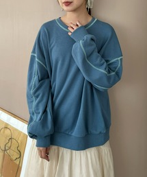 配色ステッチスウェット[セットアップ可能]