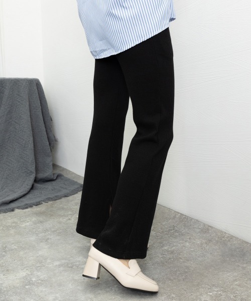 Miniministore(ミニミニストア)の「ローファーパンプス チャンキーヒール靴(パンプス・レディース・アイボリー/ブラック/ベージュ・23.0cm/24.0cm/23.5cm/22.5cm/24.5cm)」の11枚目の写真