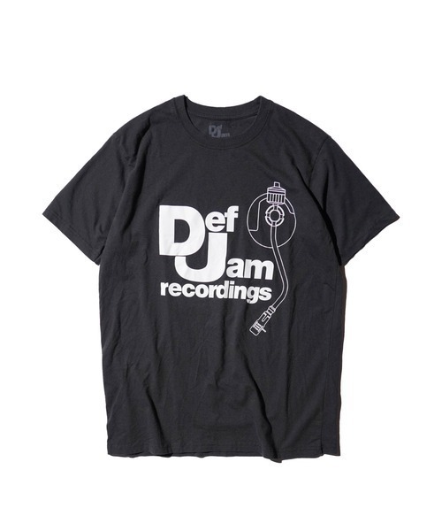 THRIFTY LOOK(スリフティールック)の「【THRIFTY LOOK スリフティールック 】 THRIFTY "DEF JAM" TEE ユーズドライクTシャツ/ヴィンテージ(Tシャツ/カットソー・メンズ・ブラック・LARGE/X-LARGE/MEDIUM)」の1枚目の写真