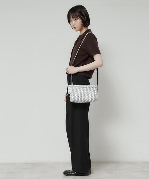 HIROKO HAYASHI（ヒロコハヤシ）の「OTTICA（オッティカ）ショルダーバッグ（ショルダーバッグ・レディース・グリーン/アイボリー/ブルー系その他・00）」の20枚目の写真