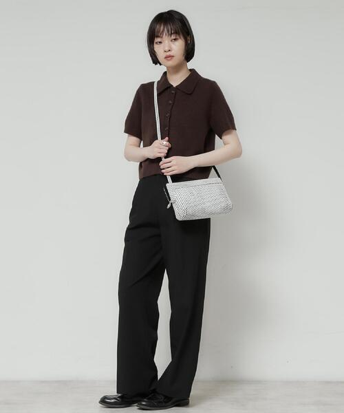 HIROKO HAYASHI（ヒロコハヤシ）の「OTTICA（オッティカ）ショルダーバッグ（ショルダーバッグ・レディース・グリーン/アイボリー/ブルー系その他・00）」の22枚目の写真
