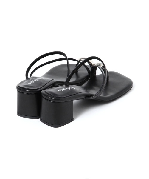 Andemiu（アンデミュウ）の「サムリングサンダル（サンダル・レディース・ブラック/グレー系その他・MEDIUM/LARGE）」の5枚目の写真