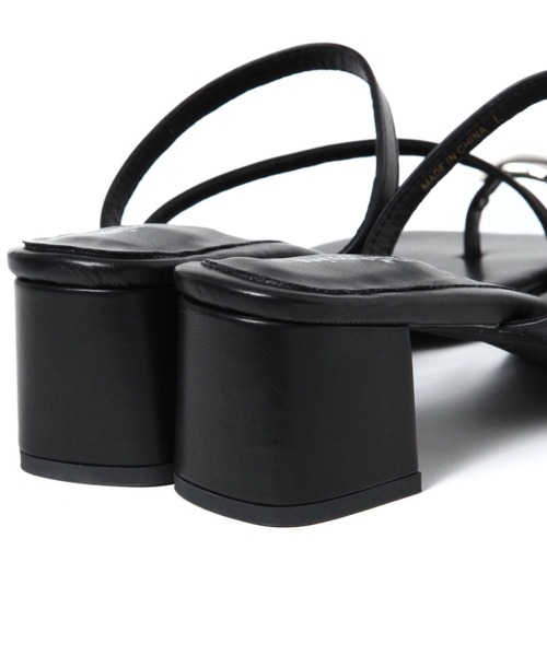 Andemiu（アンデミュウ）の「サムリングサンダル（サンダル・レディース・ブラック/グレー系その他・MEDIUM/LARGE）」の9枚目の写真