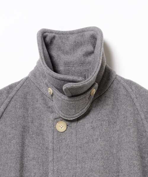 Kaptain Sunshine(キャプテン サンシャイン)の「KAPTAIN SUNSHINE / Traveller Coat(ステンカラーコート・メンズ・グレー/ネイビー・36/38/40)」の5枚目の写真