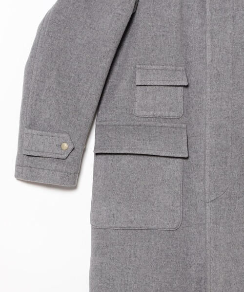 Kaptain Sunshine(キャプテン サンシャイン)の「KAPTAIN SUNSHINE / Traveller Coat(ステンカラーコート・メンズ・グレー/ネイビー・36/38/40)」の7枚目の写真