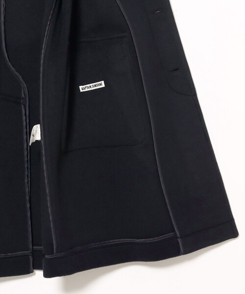 Kaptain Sunshine(キャプテン サンシャイン)の「KAPTAIN SUNSHINE / Traveller Coat(ステンカラーコート・メンズ・グレー/ネイビー・36/38/40)」の17枚目の写真