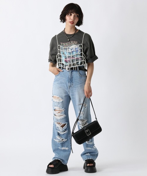 PAGEBOY（ページボーイ）の「アソートビスチェ（ベルト・レディース・ブラック/ホワイト・FREE）」の18枚目の写真