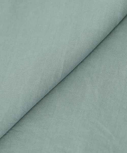 le.coeur blanc（ルクールブラン）の「シアーVネックギャザーブラウス（シャツ/ブラウス・レディース・キャメル/グリーン/オフホワイト・38）」の14枚目の写真