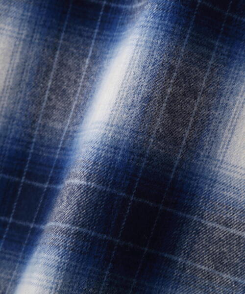 schott（ショット）の「Schott/ショット/OMBRE CHECK FLANNEL LS SHIRT