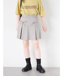 ehka sopo | リボン付きミニスカート(スカート)