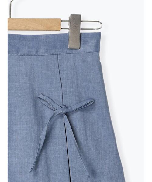 ehka sopo（エヘカソポ）の「リボン付きミニスカート（スカート・レディース・ブルー/グレー/ブラック・F）」の15枚目の写真