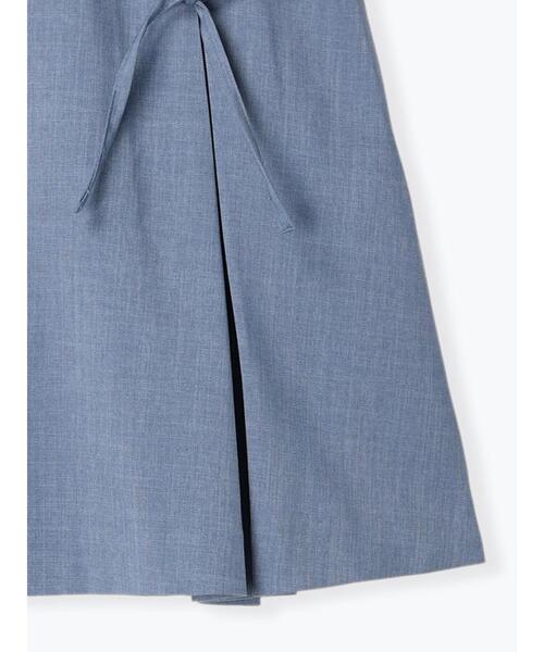 ehka sopo（エヘカソポ）の「リボン付きミニスカート（スカート・レディース・ブルー/グレー/ブラック・F）」の14枚目の写真