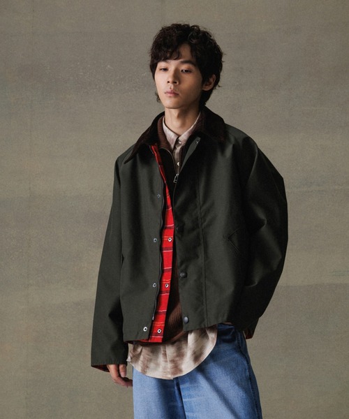 Barbour(バブアー)の「《別注》【BARBOUR/バブアー】TRANSPORT リバーシブルブルゾン / ブルガリア製 / UNISEX(ブルゾン・メンズ・カーキ/ブラック・XL/S/M/L)」の21枚目の写真