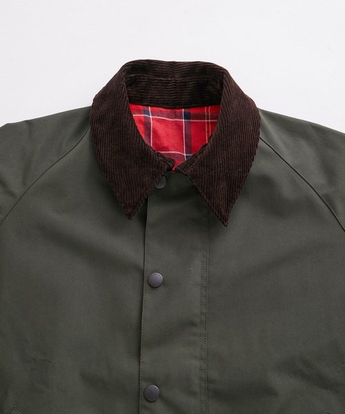 Barbour(バブアー)の「《別注》【BARBOUR/バブアー】TRANSPORT リバーシブルブルゾン / ブルガリア製 / UNISEX(ブルゾン・メンズ・カーキ/ブラック・XL/S/M/L)」の14枚目の写真