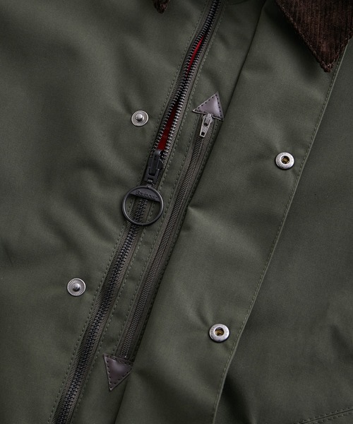 Barbour(バブアー)の「《別注》【BARBOUR/バブアー】TRANSPORT リバーシブルブルゾン / ブルガリア製 / UNISEX(ブルゾン・メンズ・カーキ/ブラック・XL/S/M/L)」の9枚目の写真