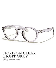 Jugaad14（ジュガードフォーティーン）の「【Jugaad14】HORIZON CLEAR light grey（サングラス）」