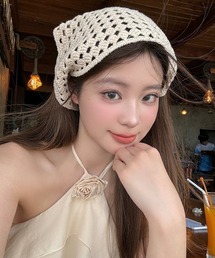 バブーシュカ ニット クロシェ編み バブーシュカ