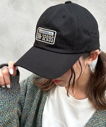 DOUBLE NAME | ナンバーロゴ刺しゅうCAP/ユニセックス(キャップ)