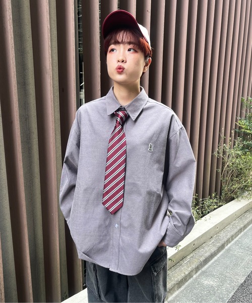 DOUBLE NAME(ダブルネーム)の「ナンバーロゴ刺しゅうCAP/ユニセックス(キャップ・レディース・ネイビー系/ブラック/レッド系・FREE)」の4枚目の写真