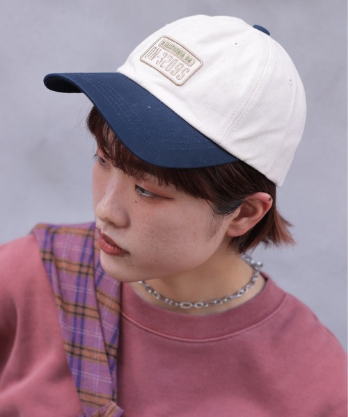 DOUBLE NAME（ダブルネーム）の「ナンバーロゴ刺しゅうCAP/ユニ