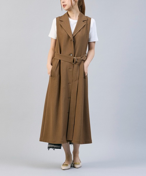 Mode et Jacomo（モードエジャコモ）の「メタルフラットパンプス（パンプス・レディース・ダークブラウン/アイボリー/ブラック・22.5cm/23cm/23.5cm/24cm/24.5cm）」の22枚目の写真