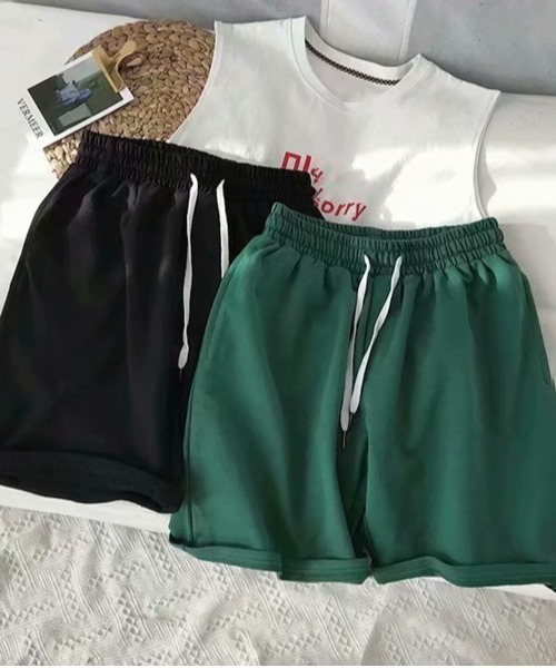 NOWLE(ノウル)の「【NOWLE】無地 クラシック サマー ハーフパンツ(その他パンツ・メンズ・ホワイト/ブラック/ベージュ/グリーン/ブルー・FREE)」の15枚目の写真