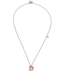 VINTAGE HOLLYWOOD(re[WnEbh)́COLORFUL INITIAL NECKLACE(lbNX)