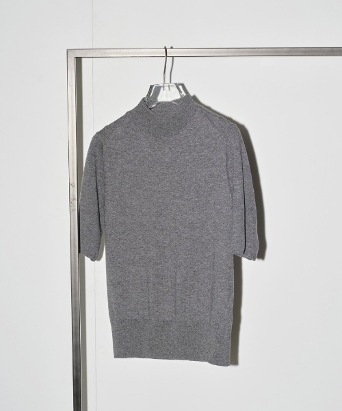 Halfsleeve Highgauge Knit（ニット/セーター）｜TODAYFUL