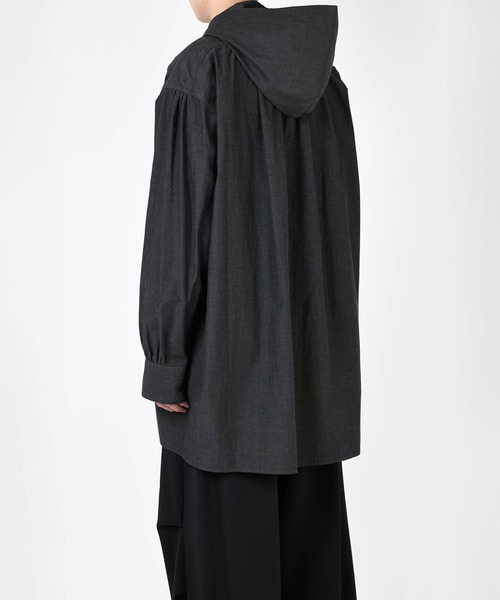 LAD MUSICIAN（ラッドミュージシャン）の「HOODED BIG SHIRT（シャツ
