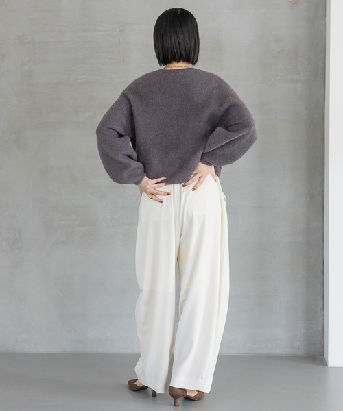 アパートバイローリーズ コクーンボリュームパンツ ホワイト M A part by｜コクーンボリュームパンツ | Rakuten Fashion(楽天