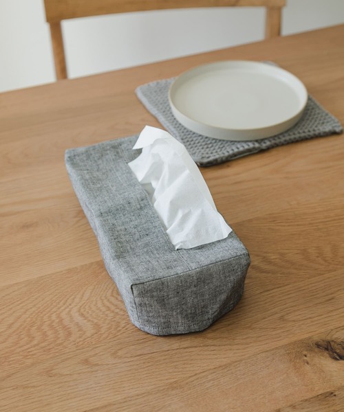 スコディッシュ F/style 亀田縞のティッシュボックスカバー（インテリア雑貨