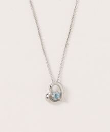 con affetto(original)（コン アフェット）の「シルバー925誕生石ハートネックレス（ネックレス）」