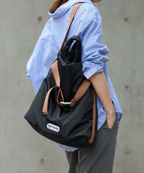 【OUTDOOR/アウトドア】別注 Puilting 2way Tote10 U by SPICK&SPAN（ユーバイスピックアンドスパン）の「《追加