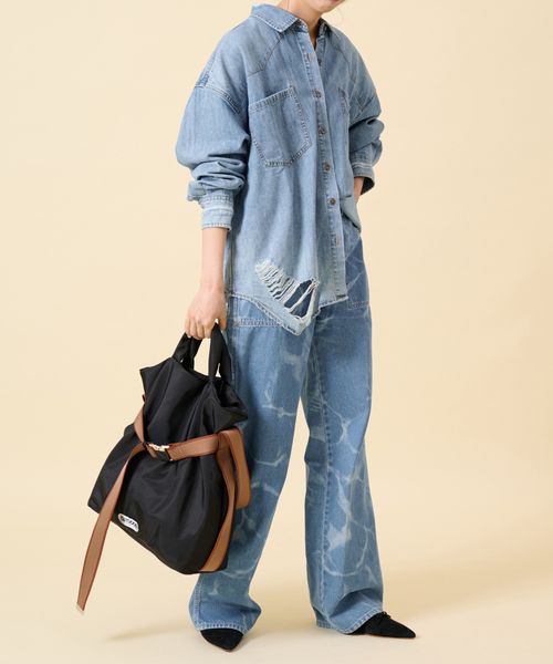 追加》【OUTDOOR/アウトドア】別注Puilting 2way Tote 10