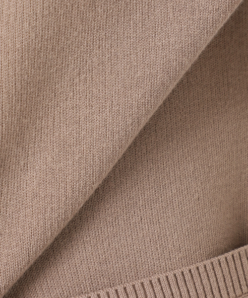 Noble（ノーブル）の「スムース編みオーバーカーデ（カーディガン/ボレロ・レディース・モカ/サックスブルー/ブラック・FREE）」の13枚目の写真