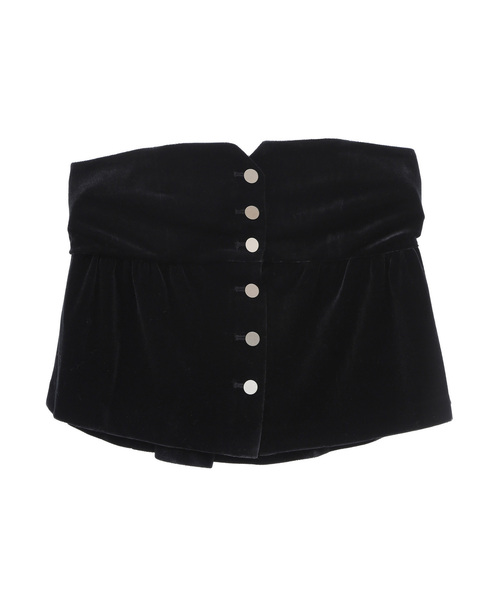 SOFFITTO（ソフィット）の「ベロアストレッチヴィスチェ（その他トップス・レディース・ネイビー/ブラック・M/S）」の13枚目の写真