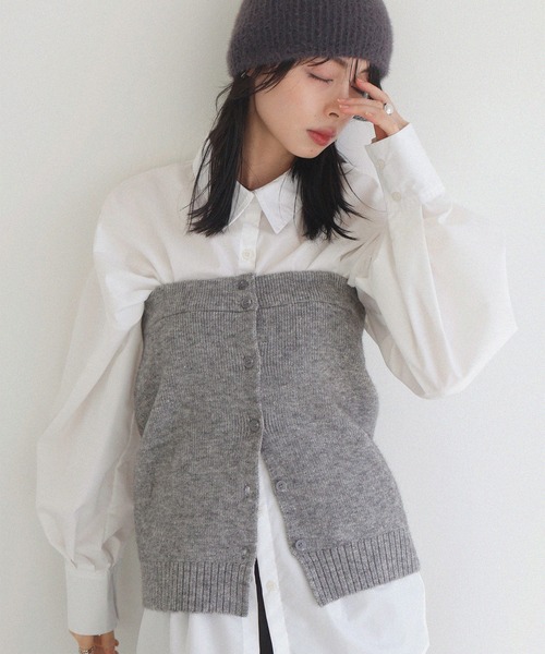 2WAYニットベアビスチェ（その他トップス）｜LIAN（リアン）の